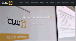 Desktop Screenshot of clujit.ro